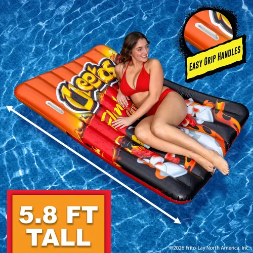 Vista 5 de Sunny Days Entertainment Doritos® Reversible Pool Float Double Sided Cool
