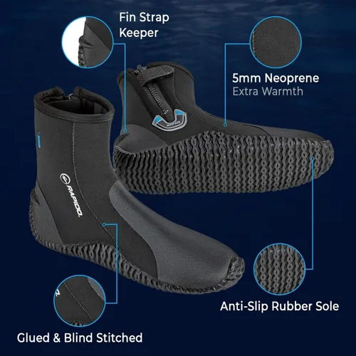 Vista 6 de Phantom Aquatics Rapido 5mm Wise Boots