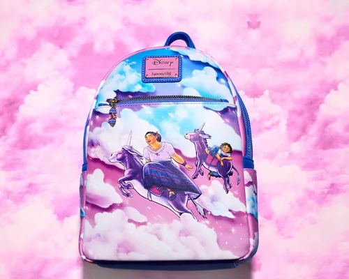 Vista 8 de Loungefly Mini-mochila Disney Encanto Luisa Madrigal, exclusiva de Tienda