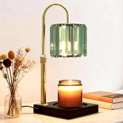 Vista 12 de Yuichoy Lámpara Calentadora de Velas con Temporizador, Calentador de Velas Eléctrico Regulable de Altura Ajustable, Regalos para Mujeres y Mamá