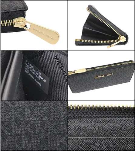 Vista 3 de Michael Kors Cartera de viaje Jet Set Negro Cartera
