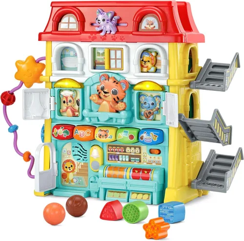 Vista 13 de VTech Juguete de exploración para niños pequeños de la ciudad de actividades arriba y abajo