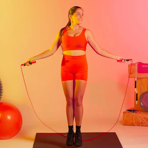 Vista 6 de Elite Jumps The Freestyle Rope - Cuerdas de salto de PVC para fitness, cuerdas de salto para adultos de primera calidad para fitness, cuerda
