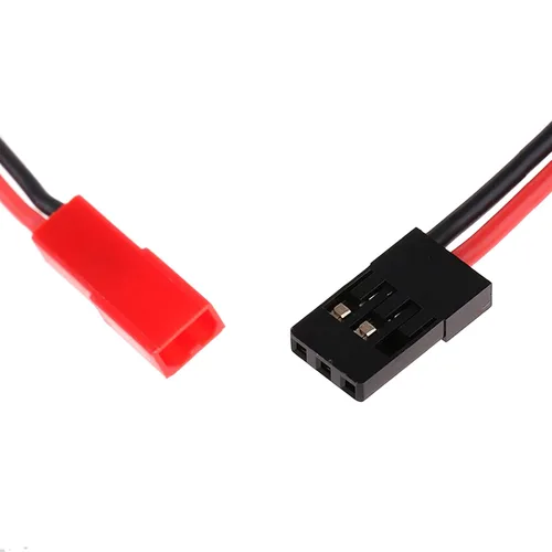 Vista 3 de ShareGoo 10 CM 20AWG JST hembra enchufe a JR macho servo receptor conector adaptador cable para coche RC FPV barco Lipo batería RC luces LED