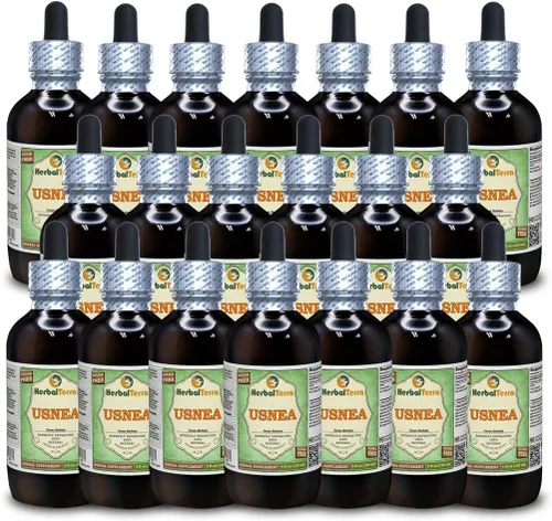 Vista 15 de Herbal Terra LLC Usnea (Usnea barbata) Glicerita, extracto líquido sin alcohol de talo seco, 2 onzas