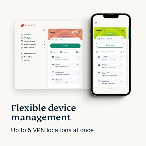 Vista 3 de Aircove Go Enrutador VPN Wi-Fi 6 portátil Protege dispositivos ilimitados Prueba gratuita de ExpressVPN de 30 días Internacional