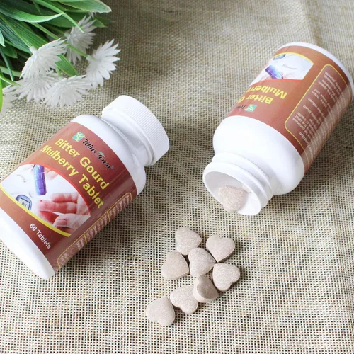 Vista 4 de Tableta de morera de calabaza amarga para apoyo a la salud cardiovascular, suplementos dietéticos naturales, 60 tabletas