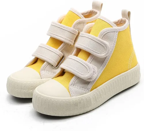 Vista 3 de Zapatilla de lona con correa para niños y niñas (bebéniño pequeñoniño grande)