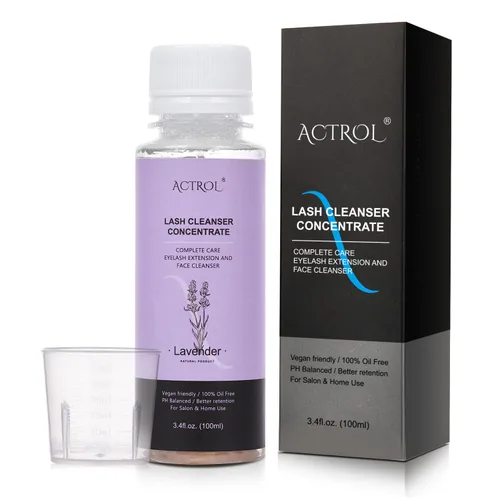 Vista 16 de ACTROL Aloe Lash Shampoo Recarga Concentrado 3.4 fl oz para Extensiones