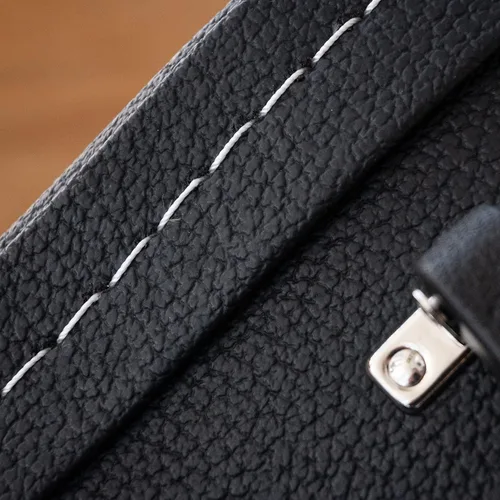 Vista 7 de Carrion C-1501 - Estuche para guitarra acústica Dreadnaught, color negro