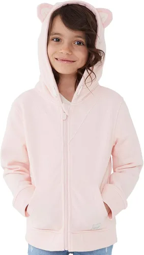 Vista 5 de Cubcoats Sudadera con capucha 2 en 1 para niños y peluche suave, Marrón