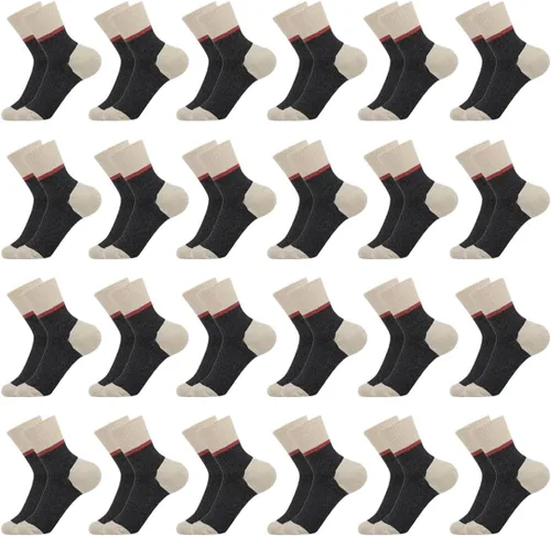 Vista 6 de Calcetines tobilleros de corte bajo para hombre, calcetines deportivos para correr