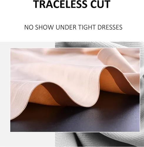 Vista 3 de Bolivelan Tangas de tiro medio sin costuras para mujer, ropa interior cómoda