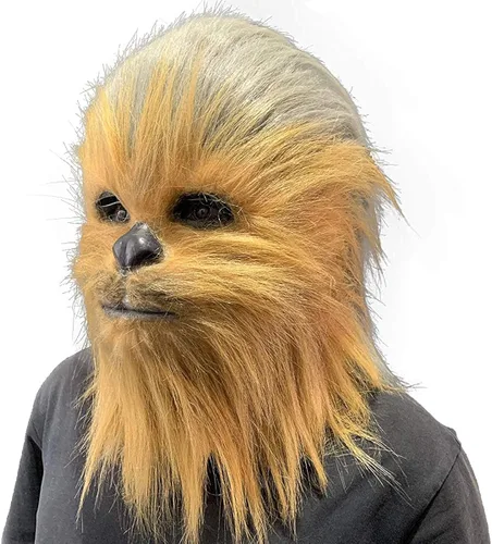 Vista 2 de Máscara de látex Alien Star Wars Hero Series Cosplay Halloween Disfraz Accesorios