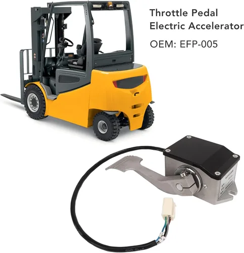 Vista 5 de EFP‑005 Acelerador de pedal de acelerador de repuesto para EV Curtis Acelerador Acelerador eléctrico Acelerador de aleación de metal Acelerador