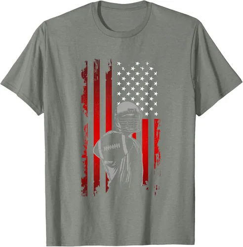 Vista 25 de Camiseta de fútbol americano, Negro