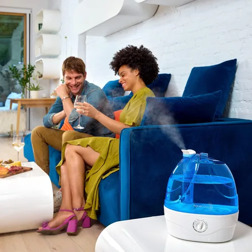 Vista 2 de AquaOasis® Humidificador de niebla fría (tanque de agua de 6 litros), humidificadores ultrasónicos silenciosos para dormitorio y habitación grande