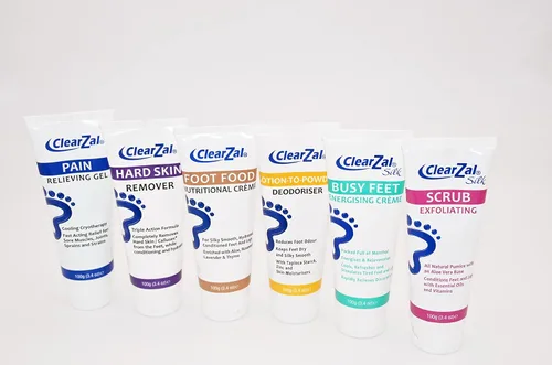 Vista 7 de Clearzal Busy Feet - Crema energizante refrescante para pies, repleta de mentol para aliviar el dolor de pies cansados y doloridos, refresca