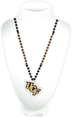 Vista 28 de Rico Industries NCAA Fan Shop - Cuentas estilo Mardi Gras con logotipo del equipo 3-Color del