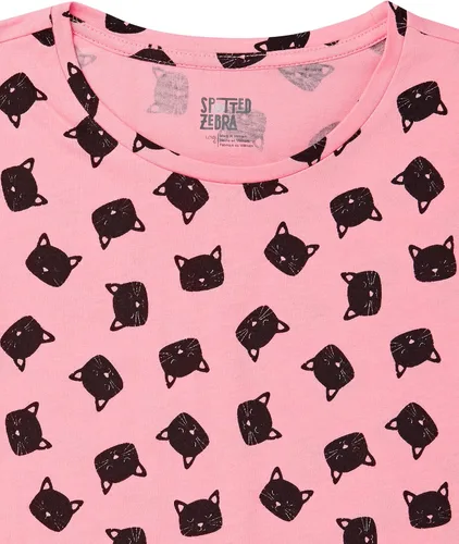 Vista 4 de Tienda Essentials Girls and Toddlers' Long-Sleeve T-Shirts (Previously Spotted Zebra), Multipacks