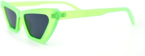 Vista 9 de Gafas de sol cuadradas de ojo de gato de los años 80 de neón para mujer