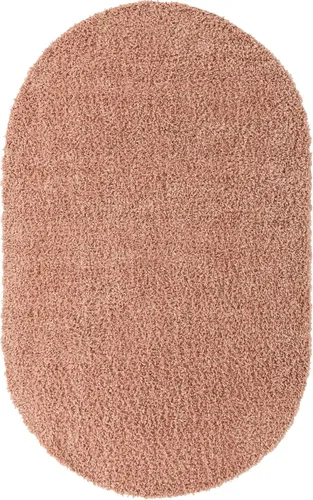 Vista 522 de Unique Loom Colección Davos Shag - Alfombra Lino