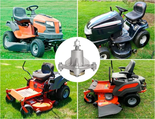 Vista 7 de 174356 - Conjunto de husillo para cortacésped AYP/Hu sqvarna/Craftsman de 46 pulgadas y 48 pulgadas - 532174356 husillo para Hu sqvarna Z246 Z246i