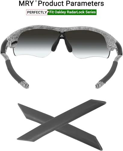 Vista 2 de Mryok Auriculares de repuesto para gafas de sol Oakley RadarLock Path XL Pitch Edge - Opt