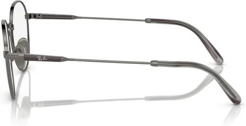 Vista 3 de Ray-Ban Rx8782 David Titanium Round Prescription Eyewear Frames