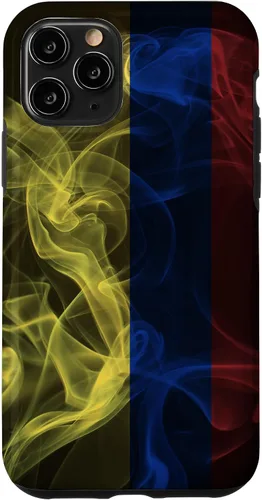 Vista 29 de Smoky Colombia Flag - Funda de orgullo colombiano para iPhone 17
