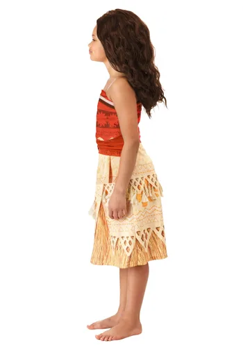 Vista 3 de Disfraz Deluxe Disney Moana para Niñas Multicolor