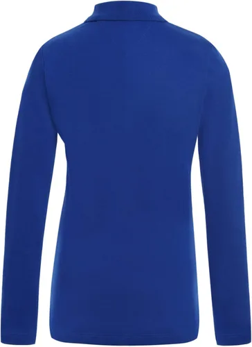 Vista 2 de Tommy Hilfiger Camisa polo de manga larga entrelazada para niñas