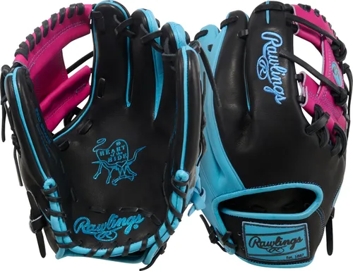 Vista 49 de Guantes de béisbol Heart of the Hide 2026 Top Grade US Steerhide Negro/Menta Pro H Web
