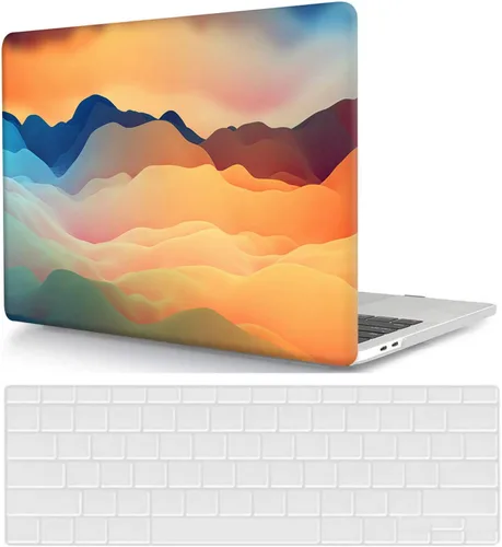 Vista 24 de Funda para laptop compatible con MacBook Air de 11 pulgadas 2015 2014 2013 2012 2011 2010 Realease modelo A1465 A1370, funda protectora de plástico