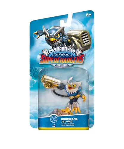 Vista 2 de Skylanders SuperChargers Drivers Hurricane Jet Vac Character Pack