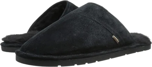 Vista 7 de Lamo Zapatilla Scuff para hombre, color negro