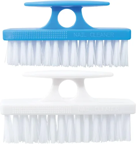 Vista 16 de Superio Cepillo de uñas para limpiar uñas, dedos de pies y pies, cepillo rígido multiusos, color azul