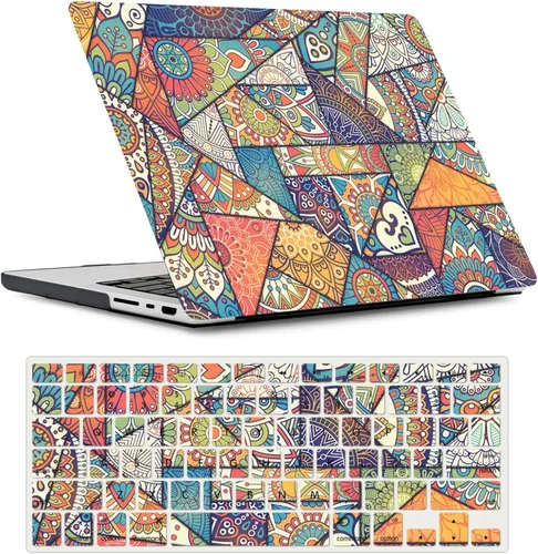 Vista 22 de Funda rígida compatible con MacBook Air de 15 pulgadas, modelo A2941, versión 2023, con pantalla M2 y retina líquida, carcasa protectora de plástico