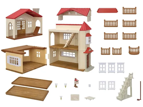 Vista 5 de Sylvanian Families Casa con ático secreto