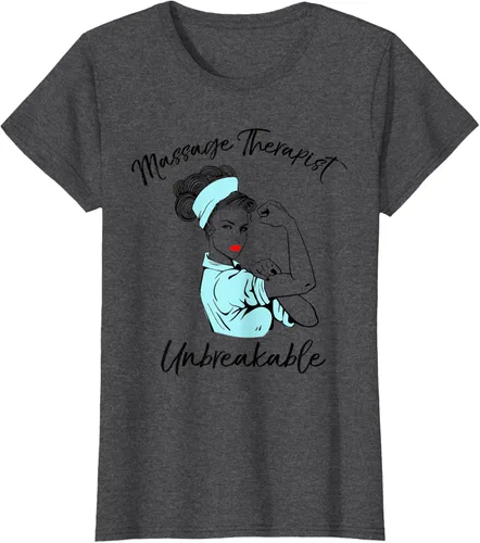 Vista 4 de Camiseta de masaje irrompible para terapeuta de masaje, Blanco, S