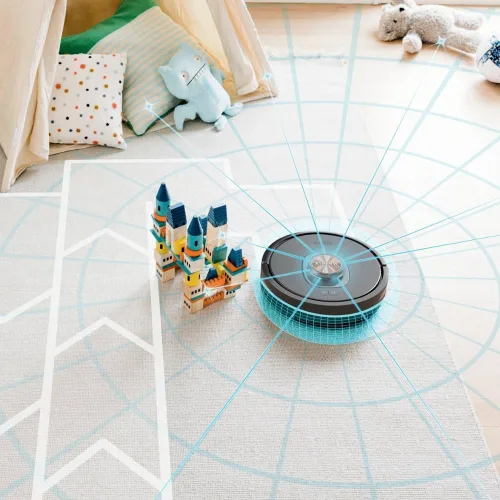 Vista 3 de Shark RV2320S Matrix - Robot aspirador automático con base de capacidad de 30 días sin bolsa, cepillo autolimpiante, mapeo de precisión del hogar