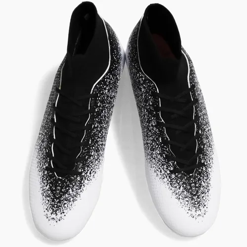 Vista 4 de Botas de fútbol ligeras para hombre, botas de fútbol para exteriores, interiores, césped, picos, jóvenes, niños, zapatos de fútbol AGFGSG