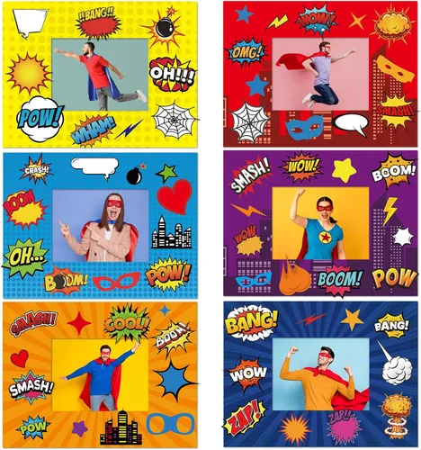 Vista 8 de chiazllta Paquete de 30 kits de manualidades para el día del padre para niños, marco de fotos del padre, arte de bricolaje, decoración de fiesta