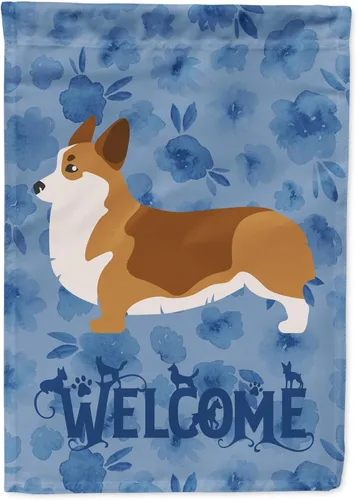 Vista 182 de Caroline's Treasures CK6175GF Affenpinscher - Bandera de bienvenida