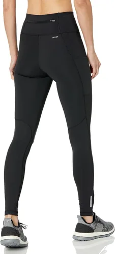 Vista 2 de adidas Leggings largos de invierno para correr para mujer