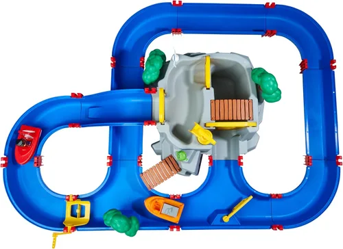 Vista 2 de BIG Spielwarenfabrik, marca AquaPlay AquaPlay - Conjunto de juego de agua Mountain Lake, azul