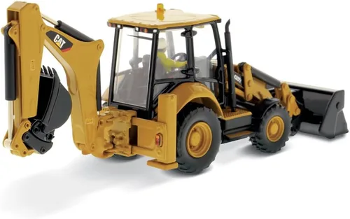 Vista 9 de Diecast Masters Caterpillar 420F2 It Retroexcavadora Cargadora Serie High Line Vehículo