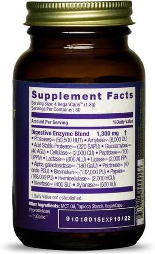 Vista 2 de HEALTHFORCE SUPERFOODS Enzimas para mejorar la digestión - 120 VeganCaps