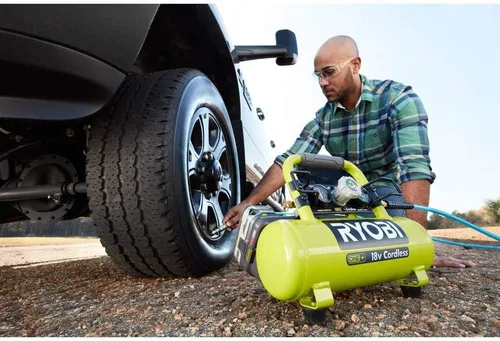 Vista 6 de RYOBI 18V ONE+™ Compresor de aire de 1 galón