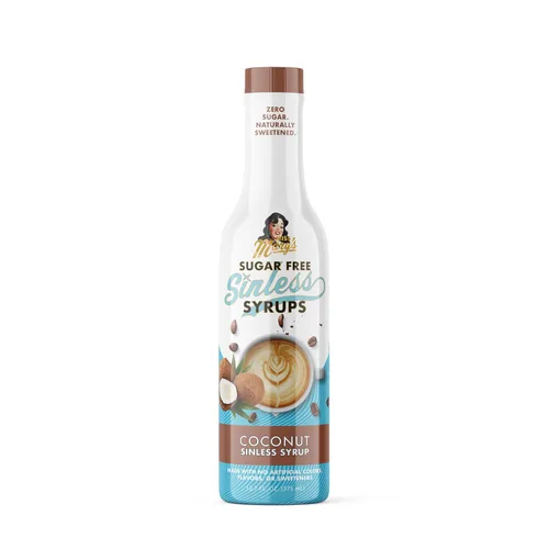Vista 22 de Jarabe de biscotti de almendras sin azúcar, a base de stevia, sin alcoholes de azúcar ni sucralosa, sin edulcorantes artificiales, ingredientes